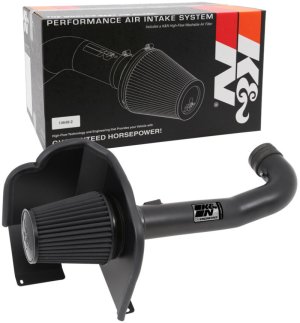 Chevrolet Suburban Performance Air Intake - K&N Engineering - Blackhawk Induction - Black - 2015